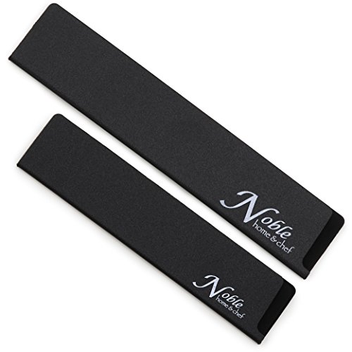 2-Piece Universal Knife Guards (8.5” and 10.5″) are Felt Lined, More Durable, Non-BPA, Gentle on Blades, and Long-Lasting. Noble Home & Chef Knives Covers Are Non-Toxic and Abrasion Resistant! | The Storepaperoomates Retail Market - Fast Affordable Shopping