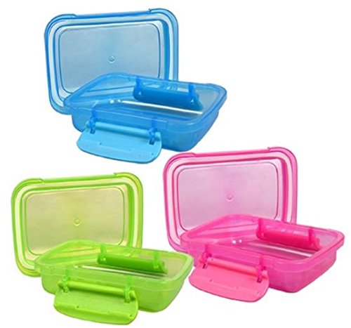 Greenbrier Plastic Storage Containers, Small, Mini, Snap-lock Lids, 6-pc Set, Colors May Vary | The Storepaperoomates Retail Market - Fast Affordable Shopping