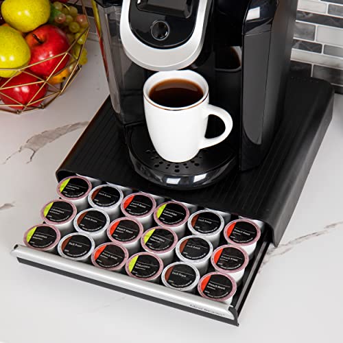 Mind Reader Hero Coffee Pod Drawer, One Size, Black | The Storepaperoomates Retail Market - Fast Affordable Shopping