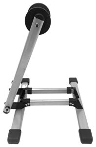 MaxxHaul 80717 Foldable Floor Bike Stand Fits 20″-29″ Sports Bicycles, black