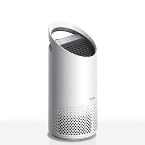 TruSens Air Purifier with UV-C Light + HEPA Filtration | Small | Portable Handle | Simple Touch | Speed Control | Whisper Mode | White