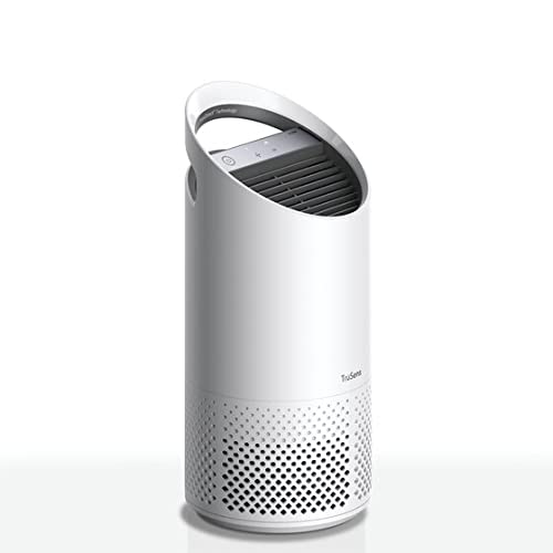 TruSens Air Purifier with UV-C Light + HEPA Filtration | Small | Portable Handle | Simple Touch | Speed Control | Whisper Mode | White | The Storepaperoomates Retail Market - Fast Affordable Shopping