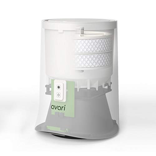 Avari 600 Tabletop Personal Air Purifier with Electrostatic Charged Filter (Better than HEPA) Filters Pollen, Smoke, Mold, Dust, Pet Dander – White | The Storepaperoomates Retail Market - Fast Affordable Shopping