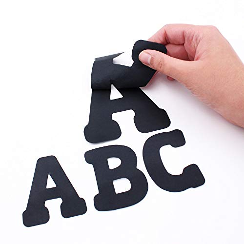 ArtSkills Paper Poster Letters and Numbers for Projects and Crafts, 4″ and 2.5″, Black, 150 Pieces | The Storepaperoomates Retail Market - Fast Affordable Shopping