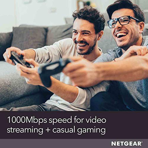 NETGEAR WiFi Router (R6080) – AC1000 Dual Band Wireless Speed (up to 1000 Mbps) | Up to 1000 sq ft Coverage & 15 devices | 4 x 10/100 Fast Ethernet ports | The Storepaperoomates Retail Market - Fast Affordable Shopping