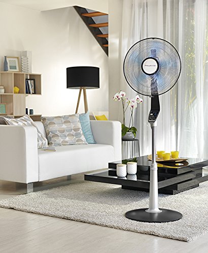 Rowenta VU5670 Turbo Silence Oscillating Fan, Standing Fan, 5 Speed Fan with Remote Control | The Storepaperoomates Retail Market - Fast Affordable Shopping