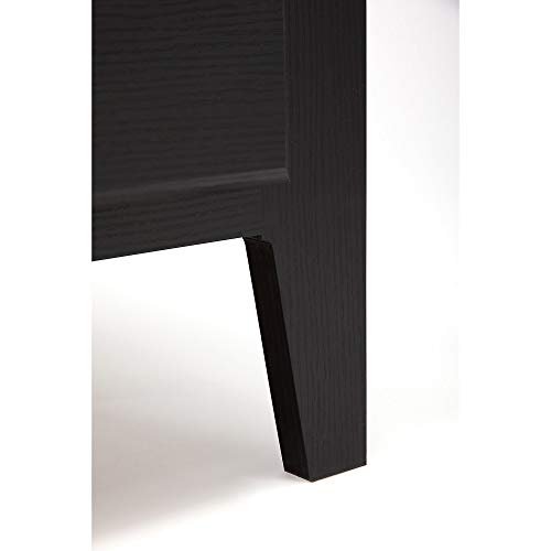 Bush Furniture Kathy Ireland Home Connecticut Lateral File, Black Suede Oak | The Storepaperoomates Retail Market - Fast Affordable Shopping