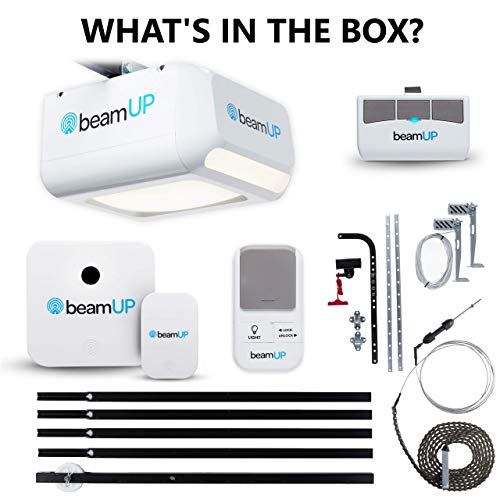 beamUP Sentry – BU400 – WiFi Garage Door Opener, Smart Home Garage Opener – Alexa Enabled, Garage Security Sensors Included, No Subscription Fees – White | The Storepaperoomates Retail Market - Fast Affordable Shopping