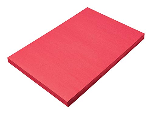 Prang (Formerly SunWorks) Construction Paper, Holiday Red, 12″ x 18″, 100 Sheets | The Storepaperoomates Retail Market - Fast Affordable Shopping