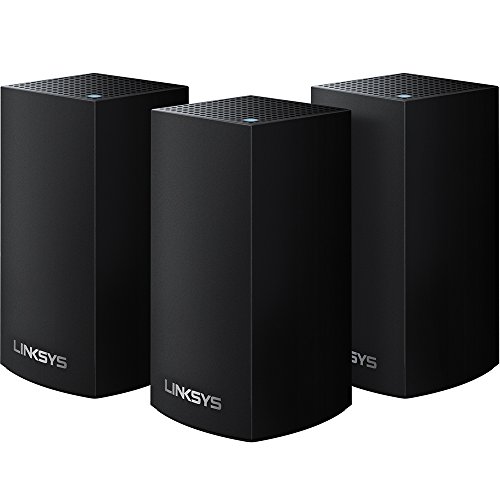(Discontinued by Manufacturer) Linksys Velop AC1200 Dual-Band Whole Home WiFi Intelligent Mesh System, 3-Pack Black | The Storepaperoomates Retail Market - Fast Affordable Shopping