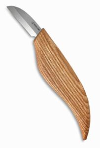 BeaverCraft Cutting Knife C2 6.5″ Whittling Knife for Fine Chip Carving Wood and General Purpose Wood Carving Knife Bench Detail Carving Knife Carbon Steel and Whittling for Beginners