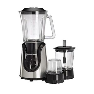 Black & Decker BX600G-B5 600W Glass Blender with Grinder and Mincer Chopper FOR 220 VOLT ONLY. (WILL NOT WORK IN USA OR CANADA)