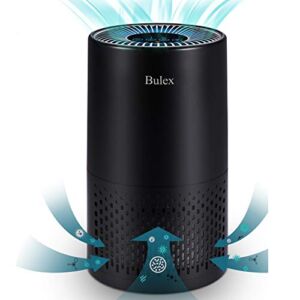Bulex Air Purifier (404ft²), Air Cleaner for Home with H13 True HEPA Filter, Remove 99.97% Purification Allergies Dust Smoke Pollen, Quiet Sleep Mode, 4-Stage Filtration for Large Room Bedroom Office