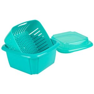 Hutzler Berry Containers, 2 pint, Turquoise