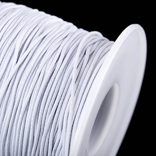Senkary 0.8 mm Elastic String Cord Elastic Thread Beading String Cord for Jewelry Making Bracelets Beading, 100 Meters, White | The Storepaperoomates Retail Market - Fast Affordable Shopping