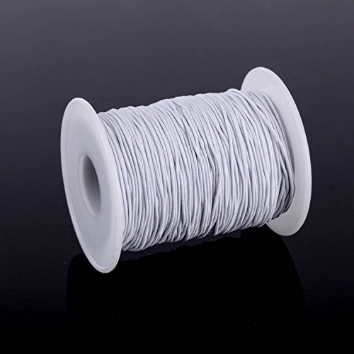 Senkary 0.8 mm Elastic String Cord Elastic Thread Beading String Cord for Jewelry Making Bracelets Beading, 100 Meters, White | The Storepaperoomates Retail Market - Fast Affordable Shopping