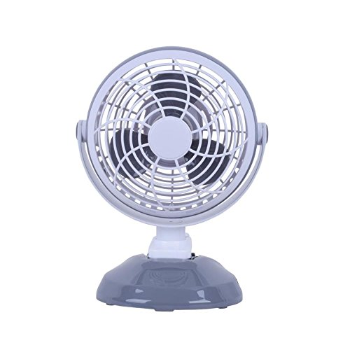 DC6-2A 6 inch Desk Clip Fan, 90* Adjustable, 2 Power Options (Ac Adaptor and USB) No Tools Required. | The Storepaperoomates Retail Market - Fast Affordable Shopping