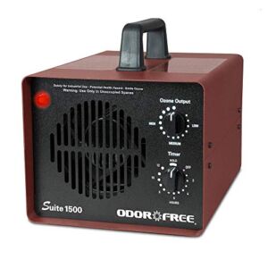 OdorFree Suite 1500 Ozone Generator for Eliminating Odors from Small Apartments, Hotels, Vehicles and Boats at Their Source