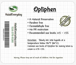 Oil Soluble Natural Preservative (Optiphen) – 4 Oz – Broad Spectrum- Paraben-Free – Formaldehyde Free – Great for Making soap, Lotion, Cream, Lip Balm etc.