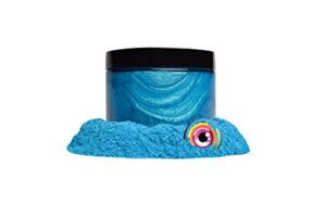 Eye Candy Mica Powder Pigment “Okinawa Blue” (25 gr) Multipurpose DIY Arts and Crafts Additive | Natural Bath Bombs, Resin, Paint, Epoxy, Soap, Nail Polish, Lip Balm