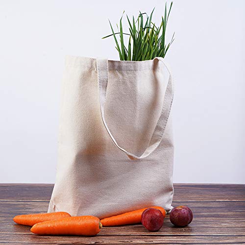 Canvas Tote Bags,2 Pcs Tote Bags Multi-Purpose Reusable Blank Canvas Bags Use For Grocery Bags,Shopping Bags,DIY Gift Bags | The Storepaperoomates Retail Market - Fast Affordable Shopping