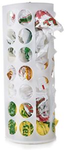 Grocery Bag Storage Holder – This Large Capacity Bag Dispenser Will Neatly Store Plastic Shopping Bags and Keep Them Handy for Reuse. Access Holes Make Adding or Retrieving Bags Simple and Convenient.
