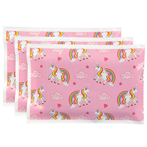 Bentology – Reuseable Ice Pack for Lunch Boxes (3 Pack) – (6″ x 4.5″) (Unicorn) | The Storepaperoomates Retail Market - Fast Affordable Shopping