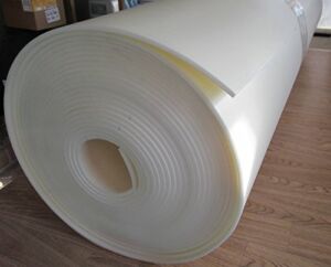 1/4″ x 30″ x 60″ Craft Foam Roll End Hi Dense Closed Cell Foam Uphol Crafting Foam Craft Supplies Vibration Dampening Sculpting Off White 1Pcs