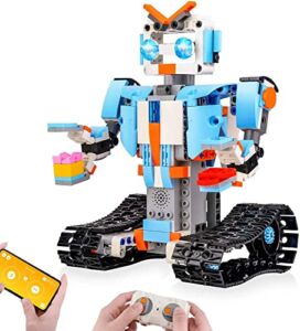 Sillbird STEM Building Blocks Robot for Kids- Remote Control Engineering Science Educational Building Toys Kits for 8,9-14 Year Old Boys and Girls