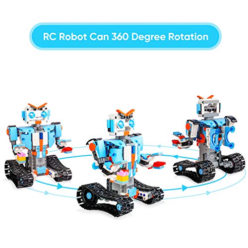 Sillbird STEM Building Blocks Robot for Kids- Remote Control Engineering Science Educational Building Toys Kits for 8,9-14 Year Old Boys and Girls | The Storepaperoomates Retail Market - Fast Affordable Shopping