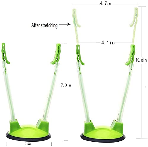 OTURGC Baggy Sandwich Racks Holder，Food Storage Bags Clip-Ideal Plastic Kitchen Gadget, No Hassle Cooking Solutions(4 Pack), 4pcs, Green… | The Storepaperoomates Retail Market - Fast Affordable Shopping