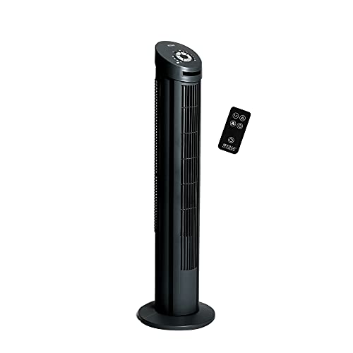Seville Classics UltraSlimline 40 in. Oscillating Tower Fan, 40″, Black | The Storepaperoomates Retail Market - Fast Affordable Shopping