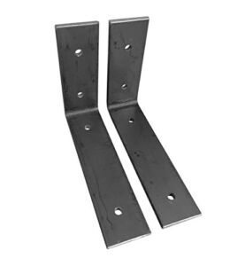 2 Pack – Angle Shelf Bracket, Iron Shelf Brackets, Metal Shelf Bracket, Industrial Shelf Bracket, Modern Shelf Bracket, Shelving