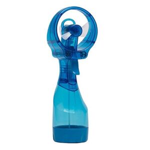 O2COOL FML0001 Deluxe Water Misting Fan Portable Handheld Mist Sprayer (Blue)