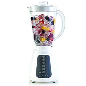 Continental Electric CE-BL171 Blender, 48 Ounce, White