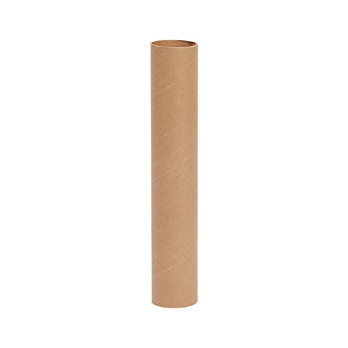 24 Pack Brown Cardboard Tubes for Crafts, DIY Projects, Brown (1.8 x 10 In) | The Storepaperoomates Retail Market - Fast Affordable Shopping