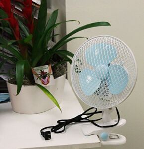 Desk Office Supplies Fan Wall Mount Multi Use Plant Oscillating Stand Up Clip On 110V 7″ 2 Speed – Skroutz