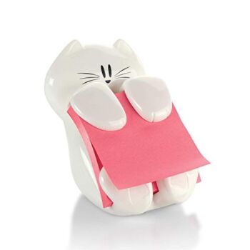 Post-it Pop-up Note Dispenser, Cat design, 3×3 in, 1 Dispenser/Pack (CAT-330) , White | The Storepaperoomates Retail Market - Fast Affordable Shopping