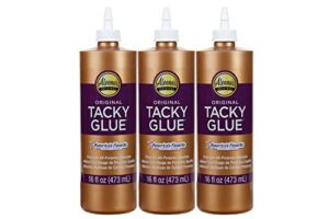 Aleene’s Original Tacky Glue, 16 fl oz – 3 Pack, Multi, 48