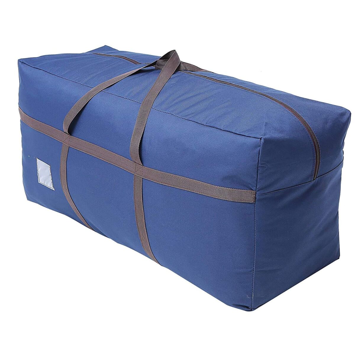 Large Blue Duffel Storage Bag – Premium-Quality Heavy Duty 600D Polyester Oxford Cloth with Handles and Reinforced Seams – 42″ x 16″ x 20″ Inches (110 x 40 x 52 Centimeters) | The Storepaperoomates Retail Market - Fast Affordable Shopping