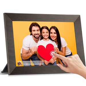 Frameo Digital Frame WiFi,MARVUE Digital Photo Frame 10.1 inch 1280×800 IPS Touch Screen HD Display, 16GB Storage Auto-Rotate,Easy to Share Photo/Video via Frameo App from Anywhere