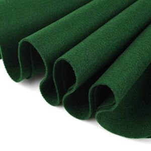 Barcelonetta | Acrylic Felt Fabric | 72” Inch Wide | 1.5mm Thick | DIY Arts & Crafts, Sewing, Cushion and Padding (Forest Green, Half Yard)