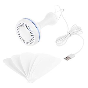 Jilin 6 Leaves USB Ceiling Fan Air Cooler Hanging Tent Fans for Camping Bed Dormitory