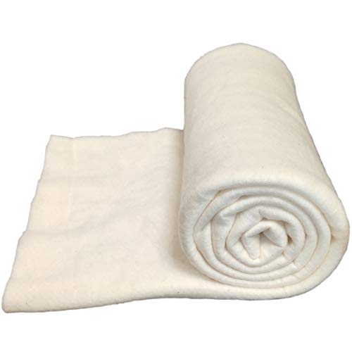 PLANTIONAL Natural Cotton Batting for Quilts: 47-Inch x 59-Inch Light Weight Purely Natural All Season Quilt Batting for Quilts, Craft and Wearable Arts | The Storepaperoomates Retail Market - Fast Affordable Shopping