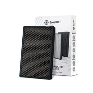Breathe+ Pro Air Purifier Replacement Air Filter – Medical Grade HEPA Air Purifier – Air Purification System With Air Filter – Smart Air Purifier With Real-Time Air Quality Monitoring