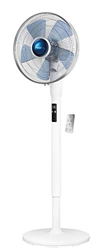 Rowenta Turbo Silence Extreme+ Stand Fan, Powerful, Remote Control, Auto-Off Timer, Automatic Oscillation, Model VU5870U1, White | The Storepaperoomates Retail Market - Fast Affordable Shopping