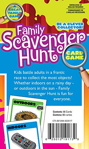 Family Scavenger Hunt Card Game by Outset Media- Travel Friendly Indoor and Outdoor Family Scavenger Hunt – Ages 6+ | The Storepaperoomates Retail Market - Fast Affordable Shopping