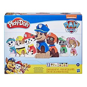 Play-Doh PAW Patrol Hero Pack Arts and Crafts Toy for Kids 3 Years and Up with 13 Non-Toxic Colors