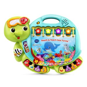VTech Touch and Teach Sea Turtle Interactive Learning Book , Green