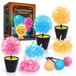 Crystal Growing Kit, Science Kits Arts and Crafts for Kids Age 8-12.Stem Projects Learning & Education Toys ,Science Experiments Gifts for 6 7 8 9 10 11 Year Old Girls